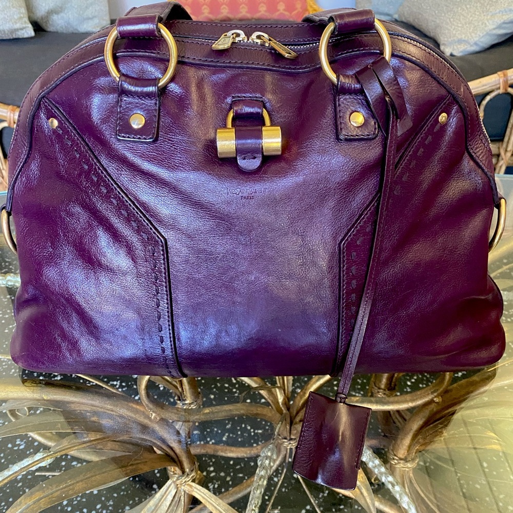 Yves Saint Laurent Purple Muse Bag💜